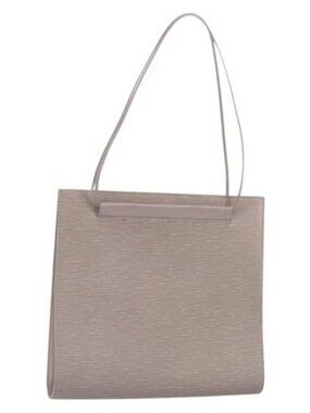 Louis Vuitton Taupe Epi Leather Textured Shoulder Bag LV